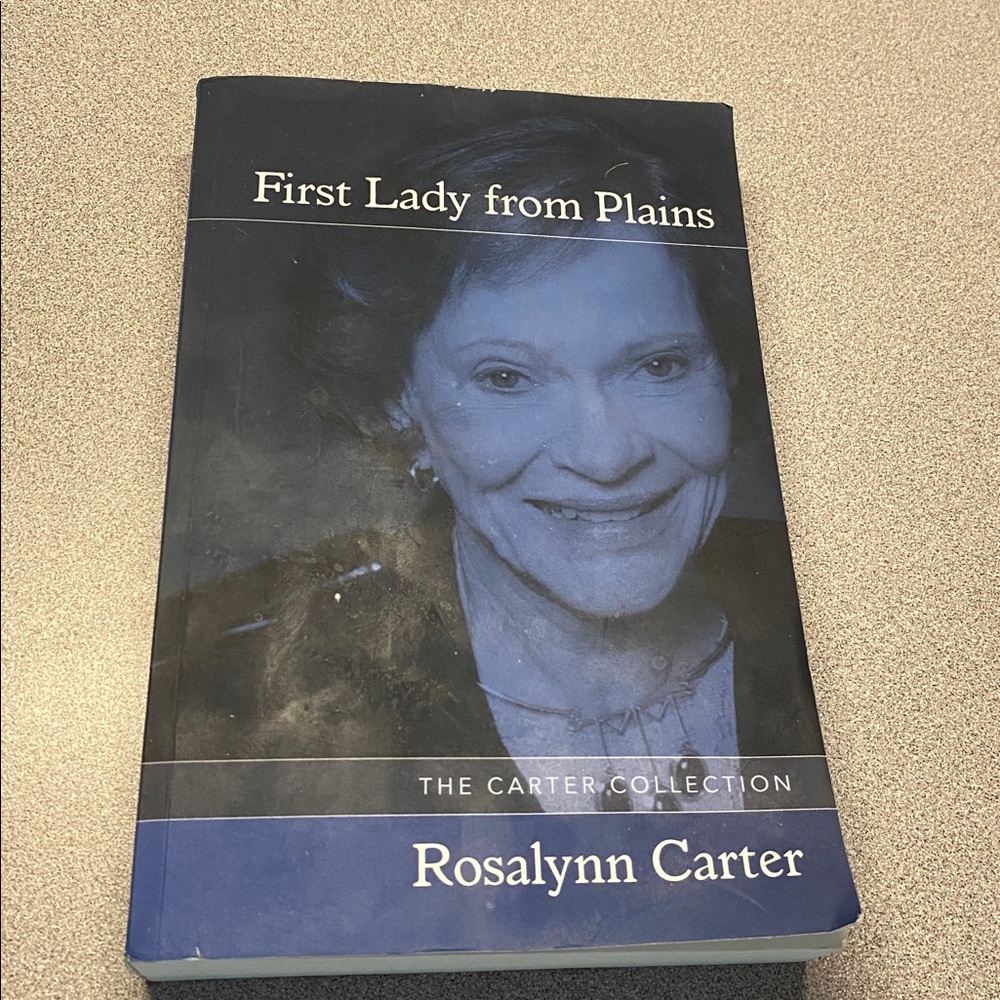 First Lady from Plains Book by Rosalynn Carter-Autobiography Novel Jimmy Carter